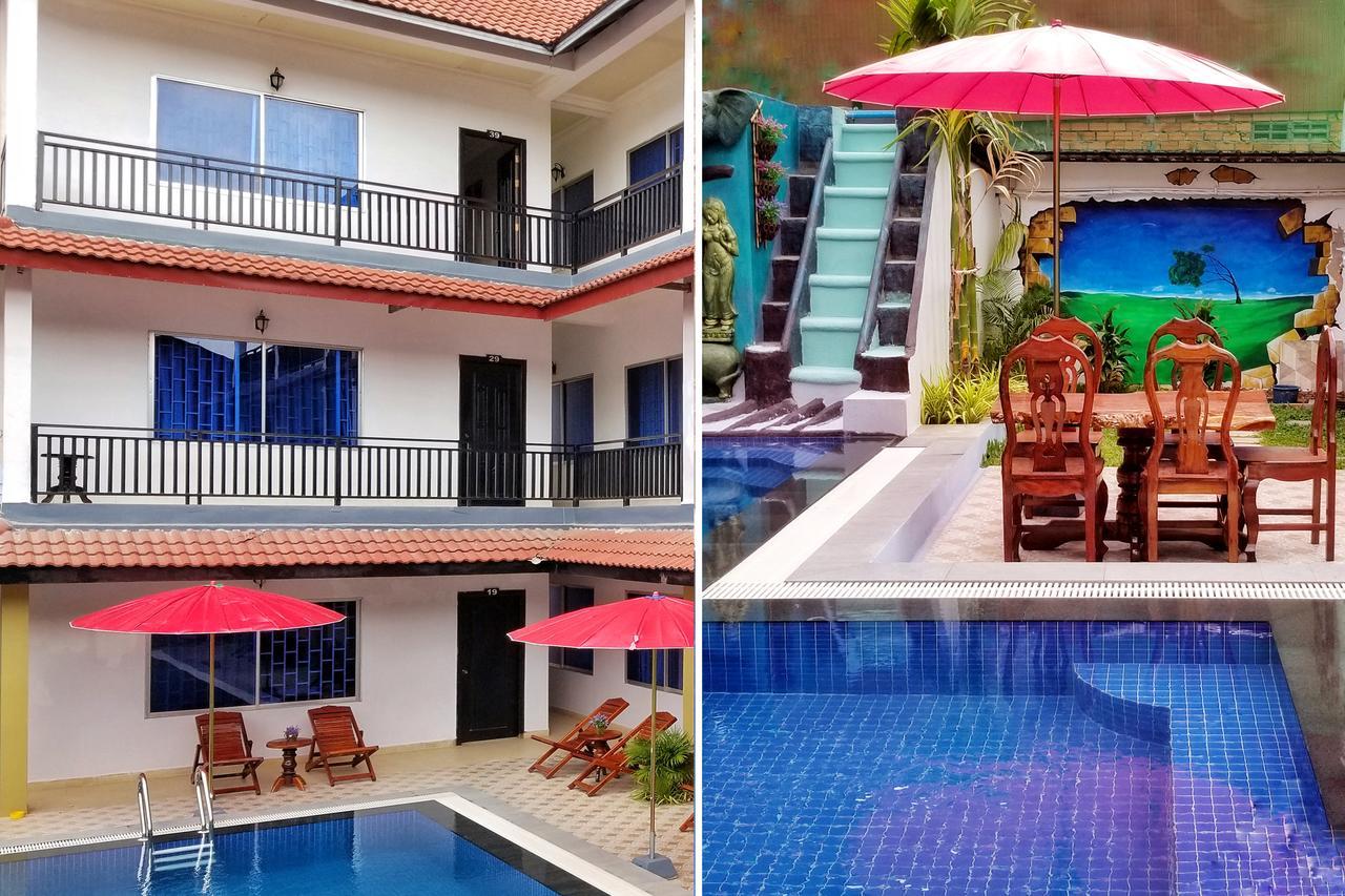 Angkor Bosky Hotel Sziemreap Kültér fotó